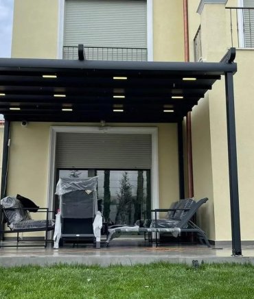 Pergola Tente Sistemleri ürünümüz - Tensa Hareketli Cam Sistemleri