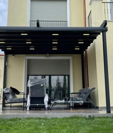 Pergola Tente Sistemleri ürünümüz - Tensa Hareketli Cam Sistemleri