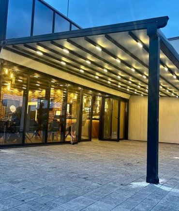 Pergola Tente Sistemleri ürünümüz - Tensa Hareketli Cam Sistemleri