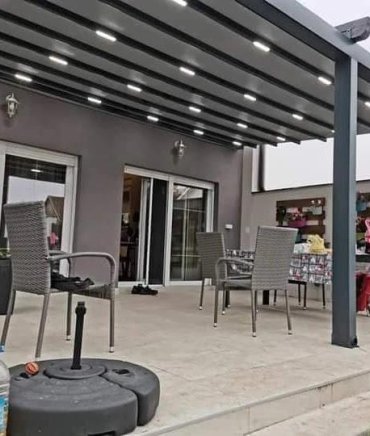 Pergola Tente Sistemleri ürünümüz - Tensa Hareketli Cam Sistemleri